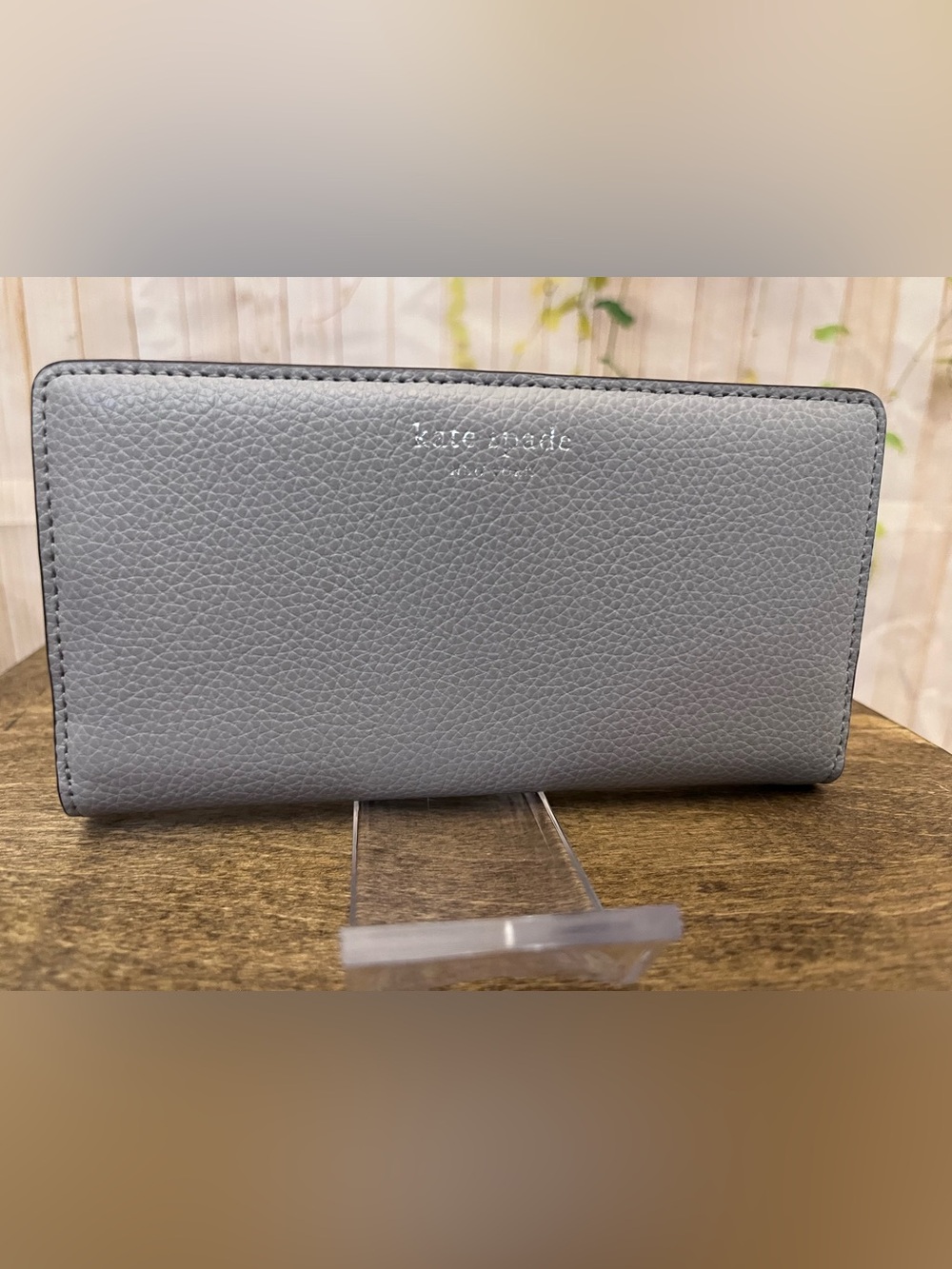 kate spade Large Slim Bifold Leather Wallet